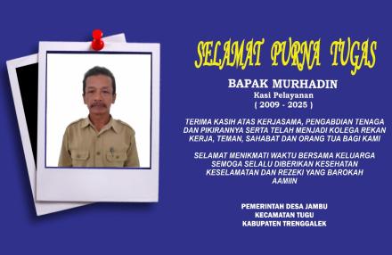 Purna Tugas Kepala Seksi Pelayanan Tahun 2025